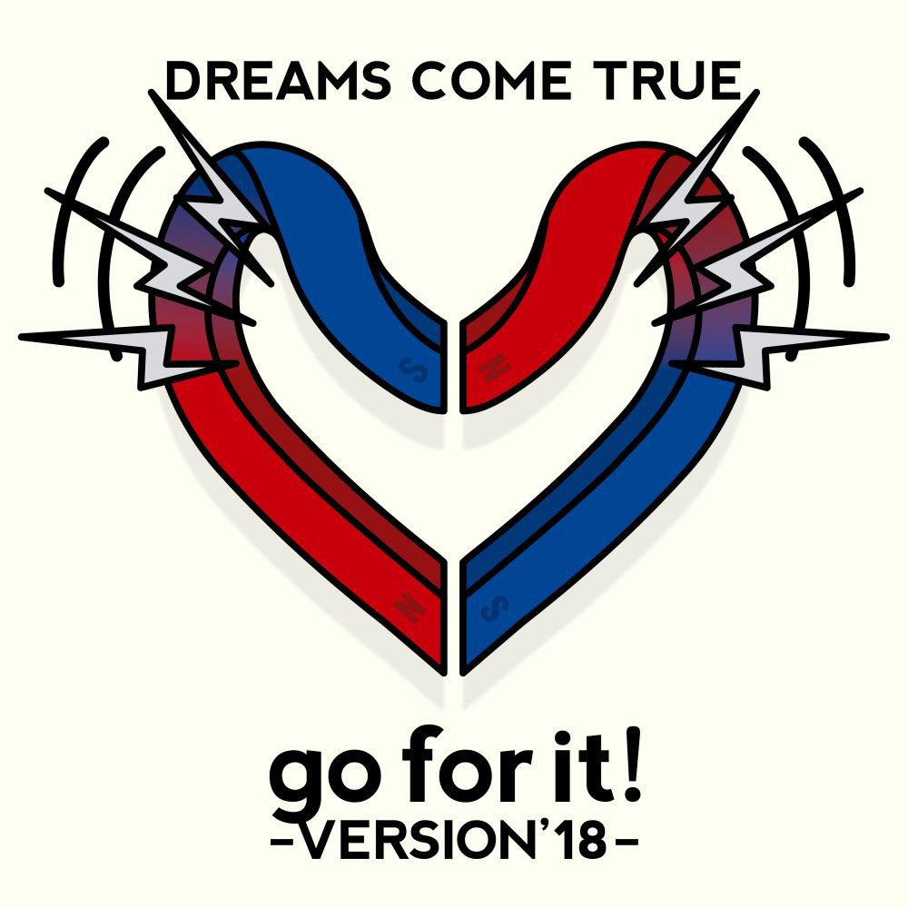 DREAMS COME TRUE「go for it! ～VERSION'18～」ジャケット
