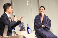 トークセッションの様子。