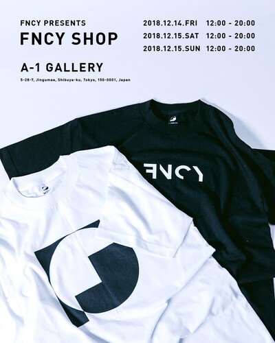 「FNCY SHOP」告知ビジュアル