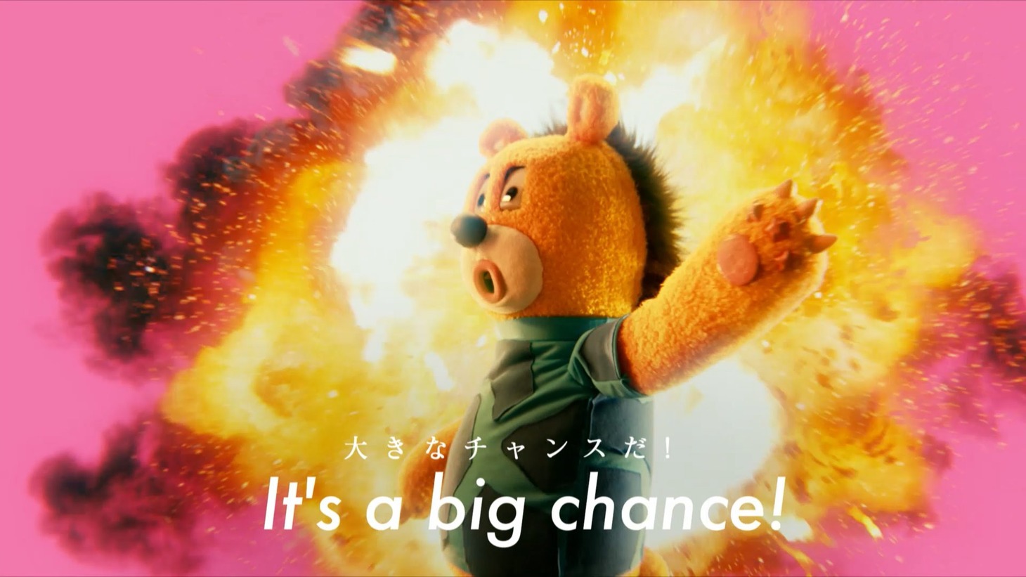 「星プロ」シリーズ最新CM「ドニマルの英語」編より。