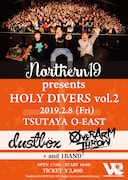 「Northern19 presents HOLY DIVERS vol.2」告知ビジュアル