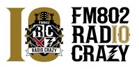 「FM802 RADIO CRAZY」ロゴ