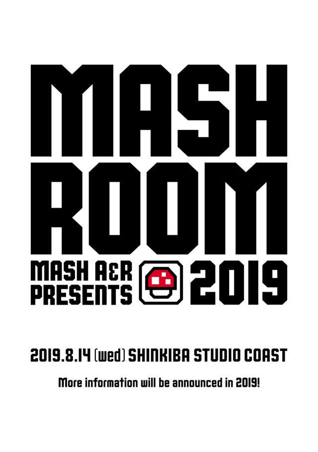 「MASHROOM 2019」告知ビジュアル