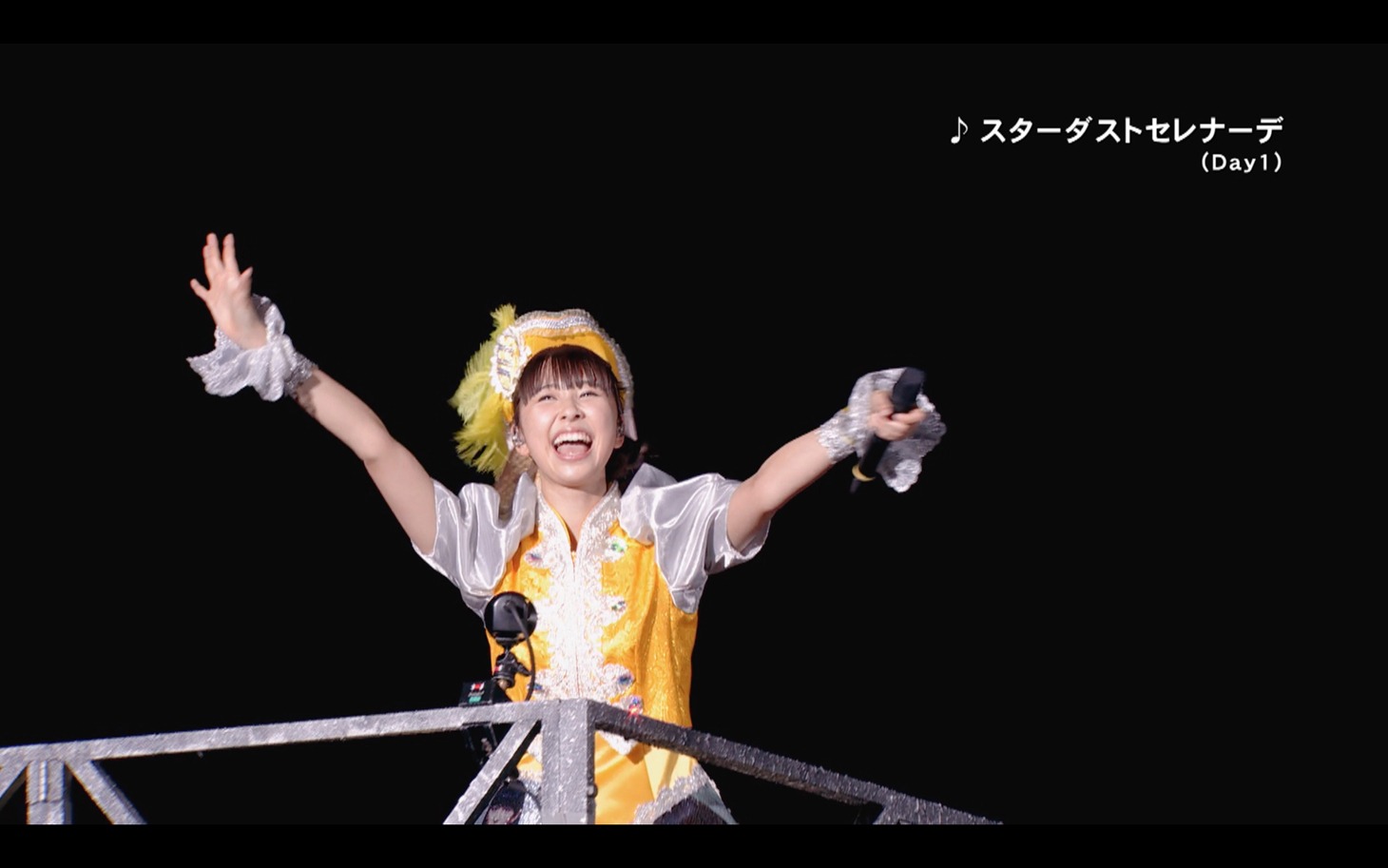 「ももいろクローバーZ 10th Anniversary The Diamond Four -in 桃響導夢-」トレイラー映像のワンシーン。