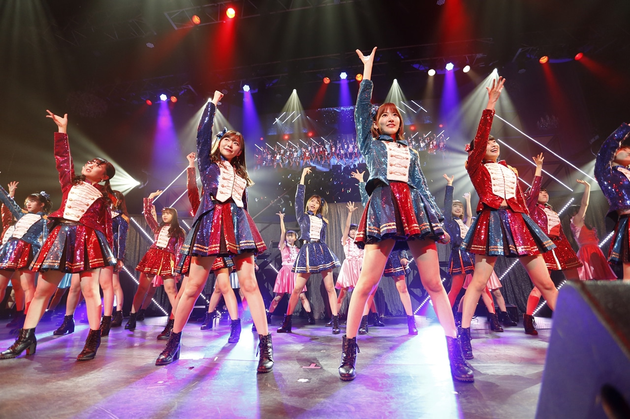 「HKT48コンサート in 東京ドームシティホール～今こそ団結！ガンガン行くぜ8年目！～」の様子。(c)AKS