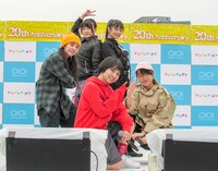 ロッカジャポニカ「MUGEN」のリリース記念イベントの様子。（写真提供：キングレコード）