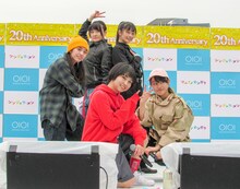 ロッカジャポニカ「MUGEN」のリリース記念イベントの様子。（写真提供：キングレコード）