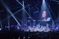 モーニング娘。'18「モーニング娘。'18コンサートツアー秋～GET SET, GO!～ファイナル 飯窪春菜卒業スペシャル」の様子。