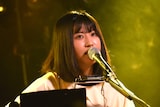 番匠谷紗衣「レコ発弾き語り東名阪ツアー『未完全でも』」東京・渋谷La.mama公演の様子。
