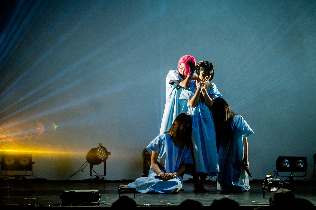 ブクガ、多数の舞台演出で「yume」を描いたヒューリックホール単独公演