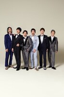 花婿姿のDA PUMPメンバー。