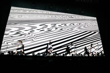 TEAM SHACHI「出張！冬の台場クリスマスライブ～全速前進 聖なる本編～」の様子。