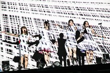 TEAM SHACHI「出張！冬の台場クリスマスライブ～全速前進 聖なる本編～」の様子。