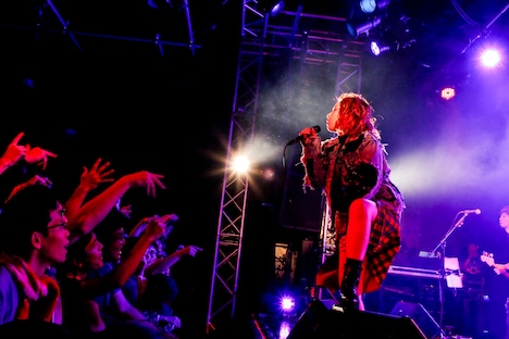 ZAQ「KURUIZAQ ver.2018」の様子。（撮影：キセキミチコ）