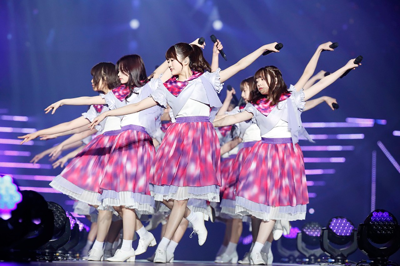 「乃木坂46 アンダーライブ全国ツアー2018 ～関東シリーズ～」東京・武蔵野の森総合スポーツプラザ公演の様子。（写真提供：ソニー・ミュージックレコーズ）