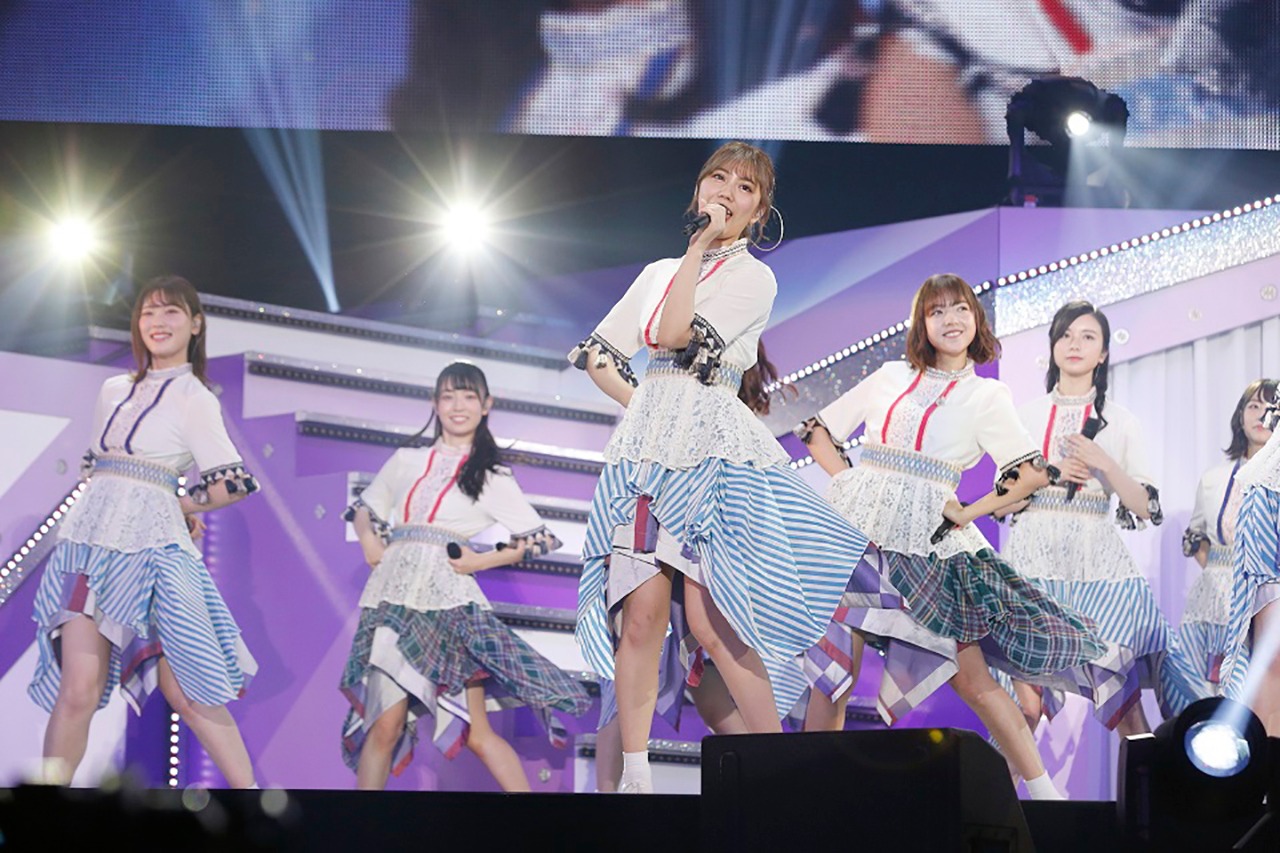 「乃木坂46 アンダーライブ全国ツアー2018 ～関東シリーズ～」東京・武蔵野の森総合スポーツプラザ公演の様子。（写真提供：ソニー・ミュージックレコーズ）