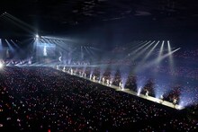 「乃木坂46 アンダーライブ全国ツアー2018 ～関東シリーズ～」東京・武蔵野の森総合スポーツプラザ公演の様子。（写真提供：ソニー・ミュージックレコーズ）