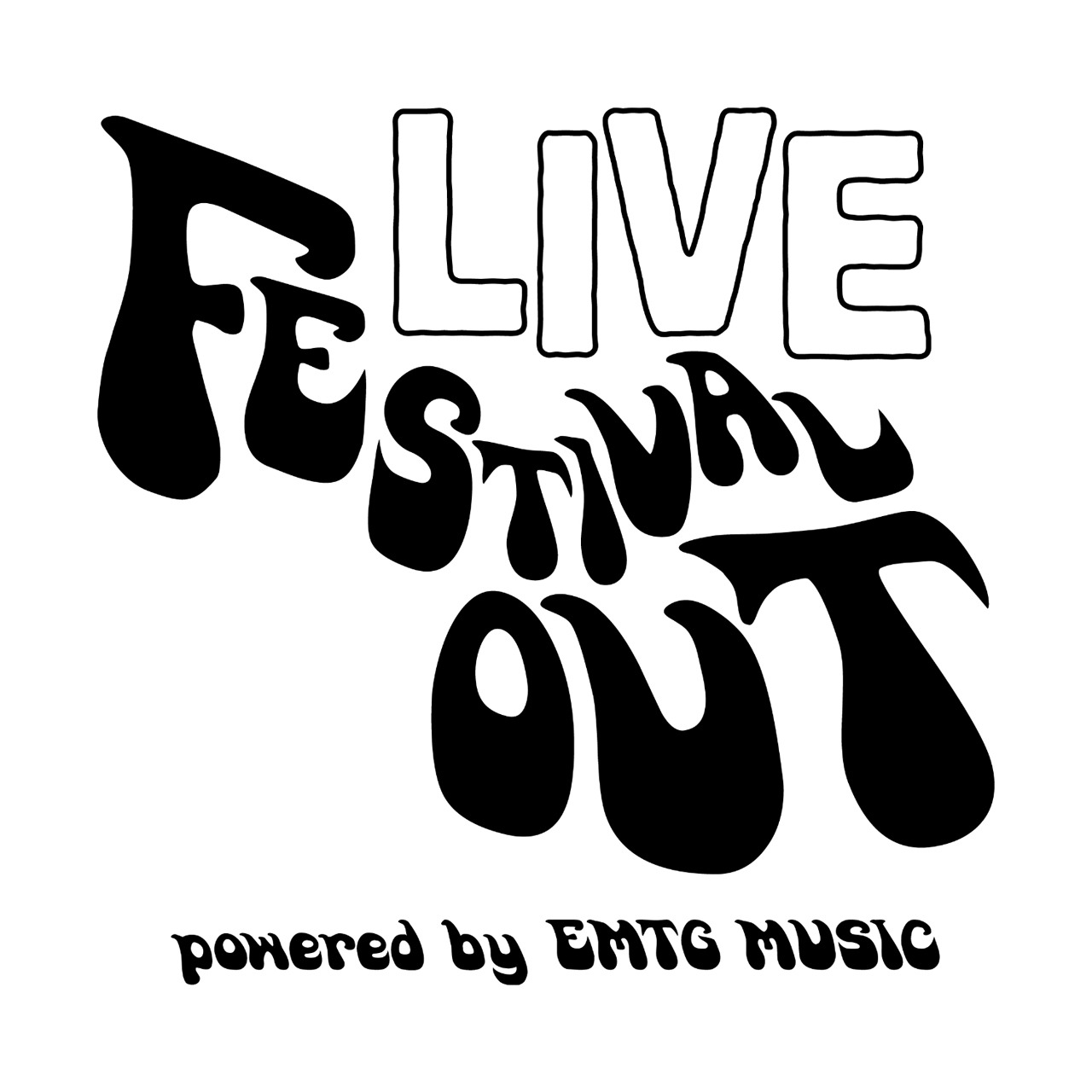 「LIVE FESTIVAL OUT powered by EMTG MUSIC」ロゴ