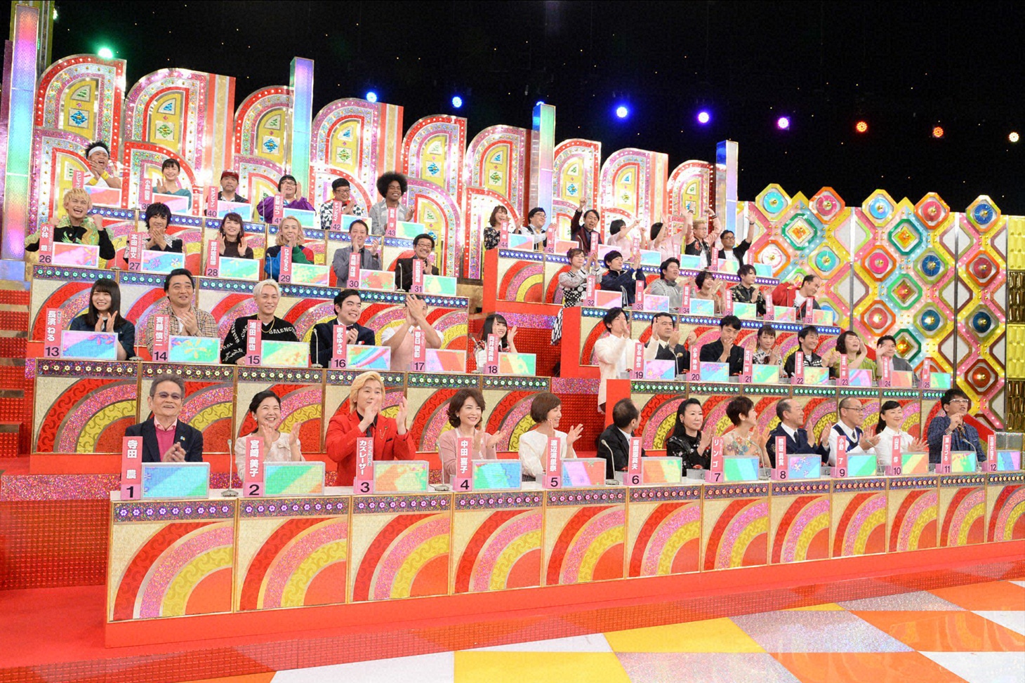 芸能人チーム (c)テレビ朝日