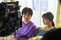 撮影時の様子。