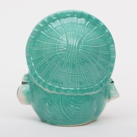 夢たぬきの後ろ姿。