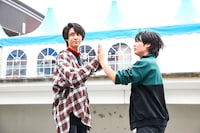 毅と和哉。（撮影：笹森健一）