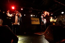 電波少女とぼくのりりっくのぼうよみ。（撮影：伊藤麻矢）