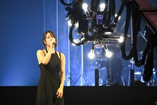 「Hikaru Utada Laughter in the Dark Tour 2018 - “光” & “誓い” - VR」撮影時の様子。