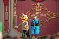 バートとカイ。（撮影：米山三郎）(c)2018 Sesame Workshop