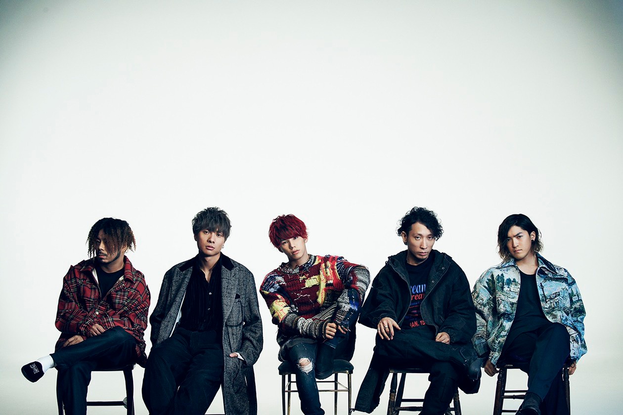 MY FIRST STORY。右から2番目がSho（G）。