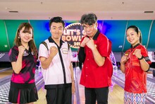 「桑田佳祐のレッツゴーボウリング 日米オールスター頂上決戦！」のワンシーン。