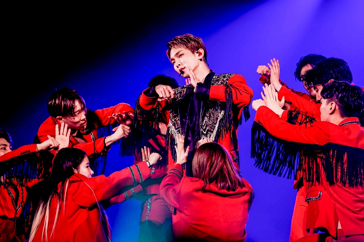 KEY（SHINee）「KEY LAND」の様子。（撮影：上飯坂一）