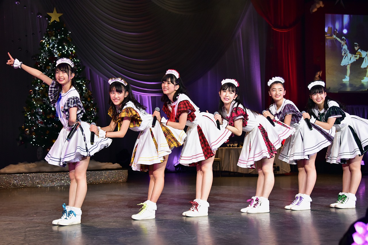 「ときめき▽宣伝部のどきどき▽クリスマスパーティ Vol.4『お腹いっぱいになれる！ときめき6つ星レストラン』」の様子。
