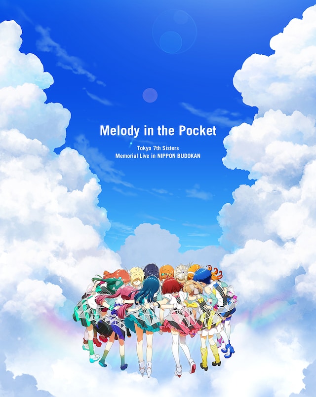 Tokyo 7th シスターズ「Tokyo 7th Sisters Memorial Live in NIPPON BUDOKAN "Melody in the Pocket"」Blu-ray盤ジャケット