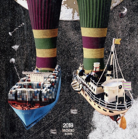 あがた森魚「理想の靴下と船」ジャケット