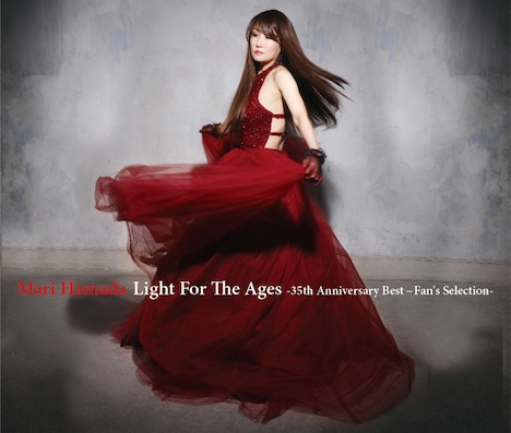 浜田麻里「Light For The Ages - 35th Anniversary Best ～Fan's Selection -」初回限定盤ジャケット