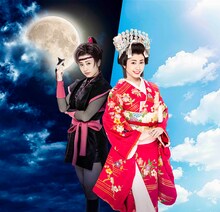 ももいろクローバーZによる明治座公演のキービジュアル。