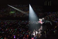 アリーナ外周を回るトロッコ。