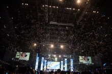 私立恵比寿中学「クリスマス大学芸会2018～スペシャルロイヤルケーキ～」の様子。