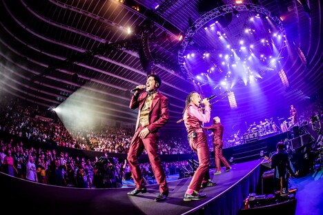 谷中敦と北原雅彦。（撮影：青木カズロー）