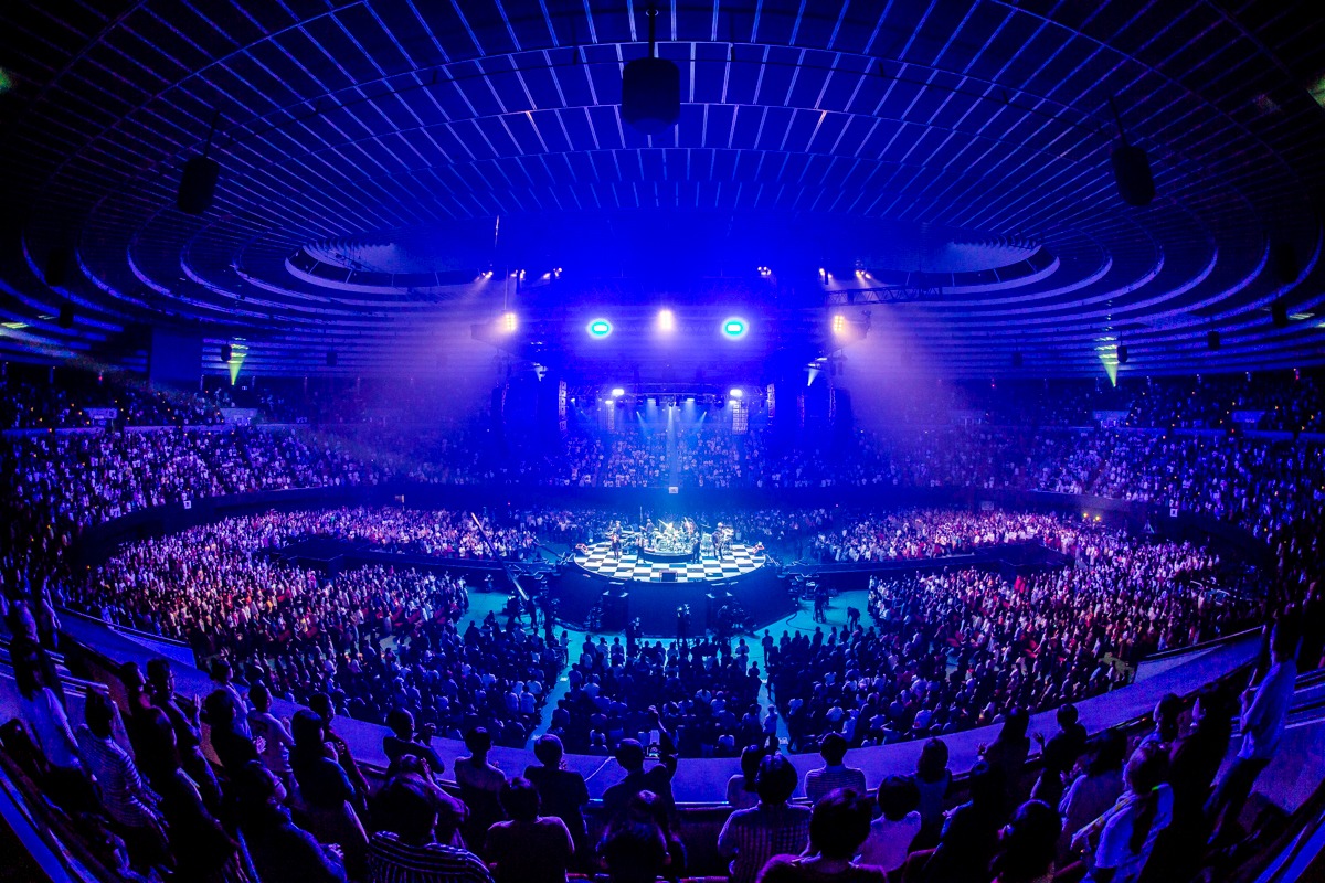 「2018 Tour『SKANKING JAPAN』ファイナル公演 “スカフェス in 城ホール”」の様子。（撮影：青木カズロー）