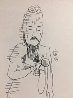 けん玉のギネス世界記録に挑戦した14人目のイラスト。