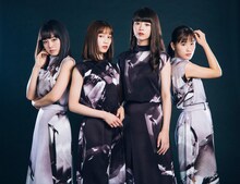 フォレストのメンバーを演じる4人。左から伊原六花、中村ゆりか、馬場ふみか、秋山ゆずき。(c)フジテレビ