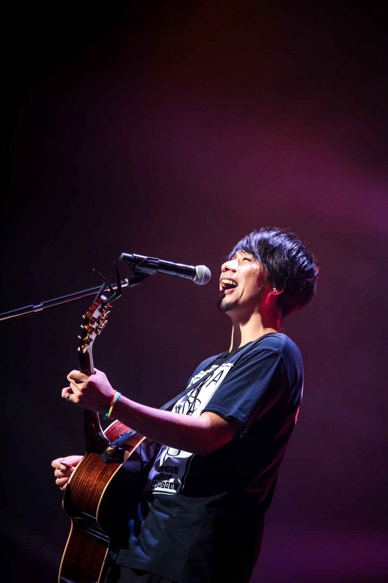 吉田結威（G, Vo）（撮影：松本いづみ）