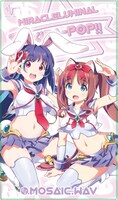 MOSAIC.WAV「MiracleluminalΣAKIBA-POP!!」初回限定特装盤ジャケット