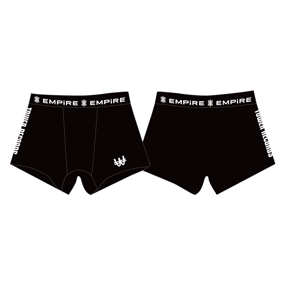 「WACK × TOWER RECORDS ボクサーパンツ（EMPiRE）」（3500円）