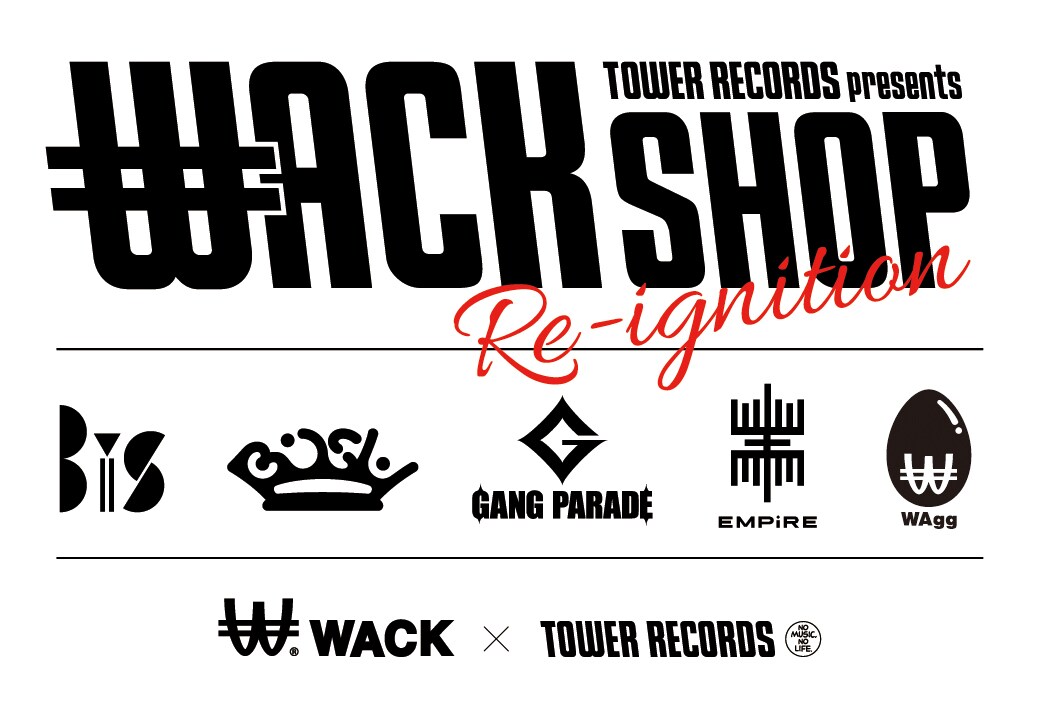 WACK タワレコ 限定キャップ WACK タワレコ 限定キャップ