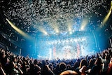 己龍のライブの様子。(撮影:田辺佳子)