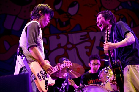 Hi-STANDARD「THE GIFT EXTRA TOUR 2018」神奈川・横浜アリーナ公演の様子。（Photo by Yasumasa Handa［Showcase］）