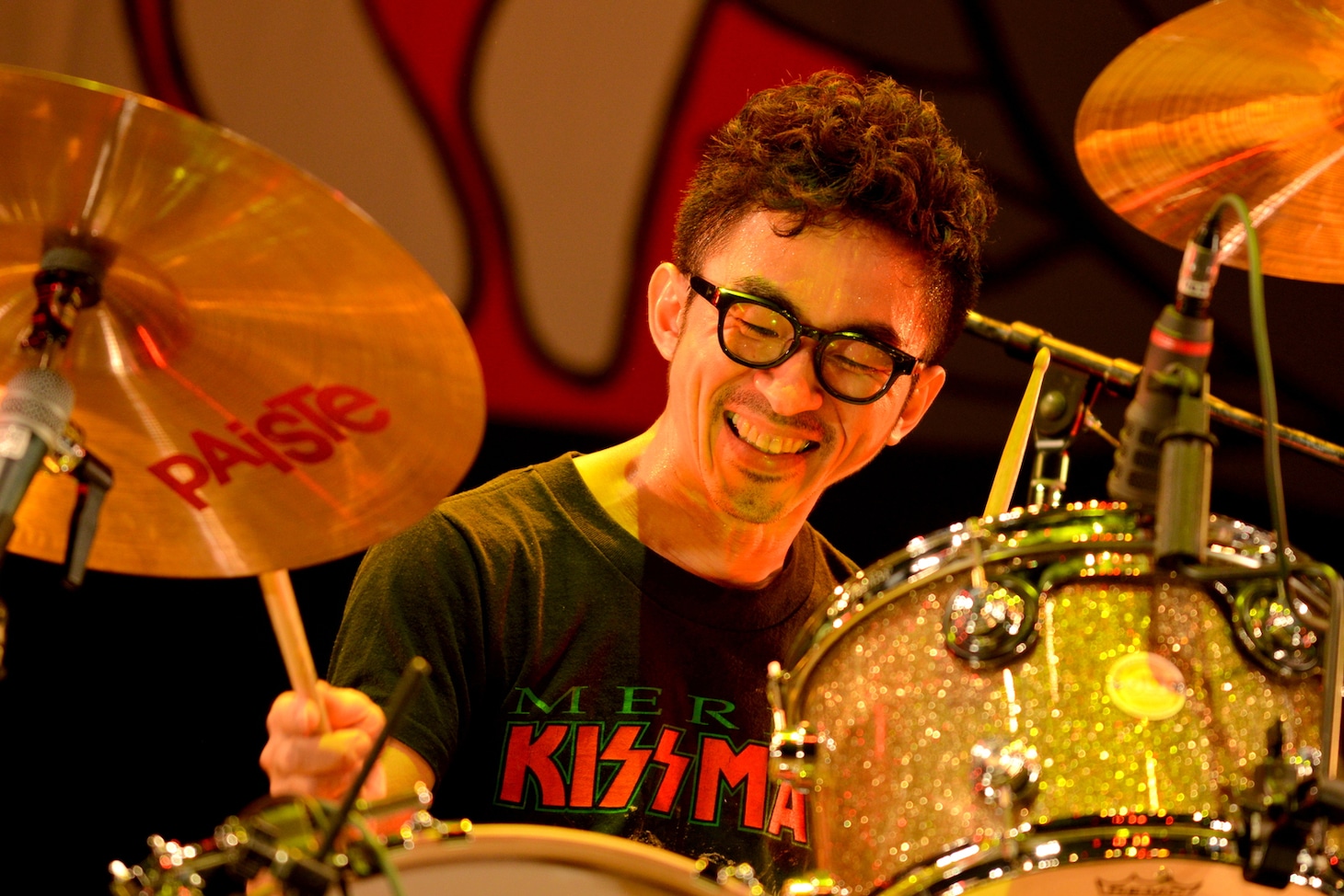 恒岡章（Dr / Hi-STANDARD）（Photo by Yasumasa Handa［Showcase］）